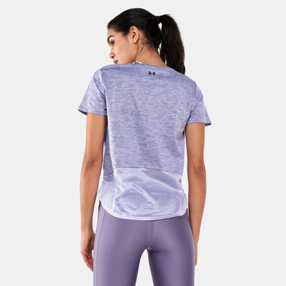 Under Armour Heatgear Tech Vent Short Sleeve Women's Training Top - Picture 1 of 12